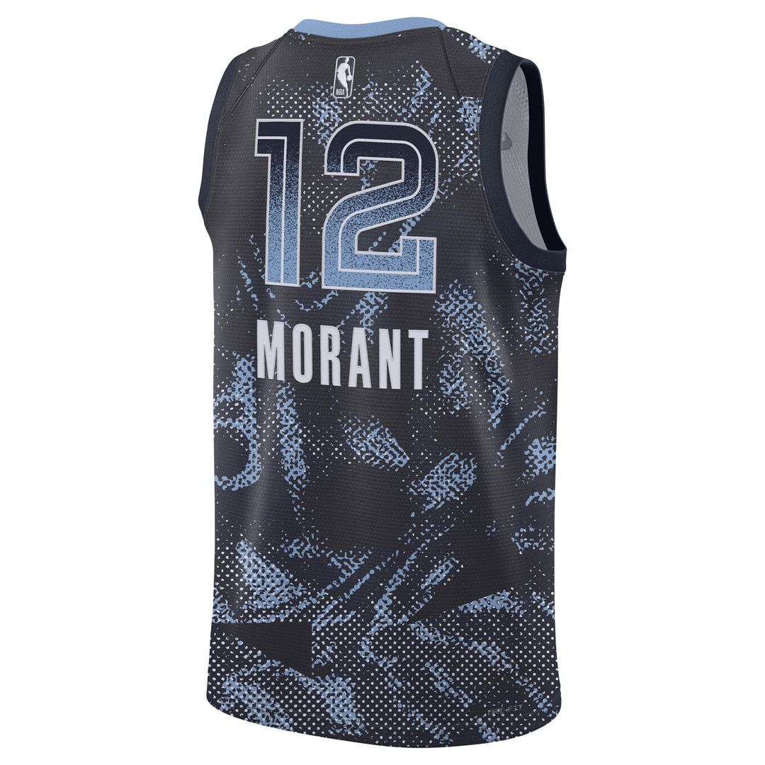 Memphis Grizzlies Ja Morant Nike Unisex Select Series Swingman Player Jersey - Navy