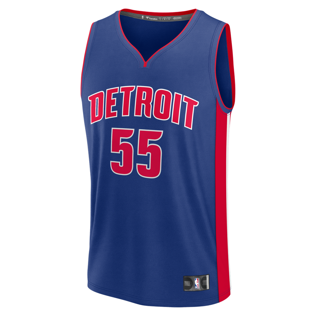 Detroit Pistons Duncan Robinson Fanatics Fast Break Jersey - Icon Edition - Blue