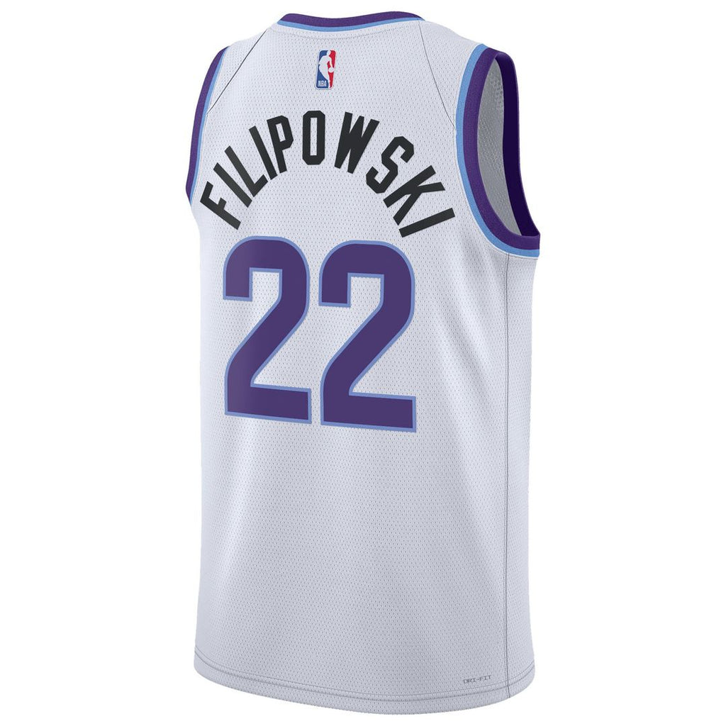 Utah Jazz Kyle Filipowski Nike Unisex Swingman Jersey - Association Edition - White