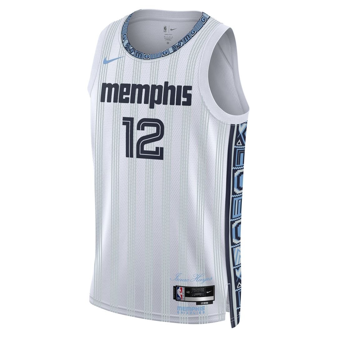Memphis Grizzlies Ja Morant Nike Unisex /26 Swingman Jersey - White - City Edition