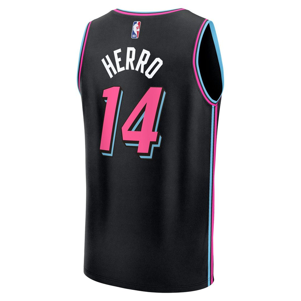 Miami Heat Tyler Herro Fanatics /26 City Edition Fast Break Jersey - Black