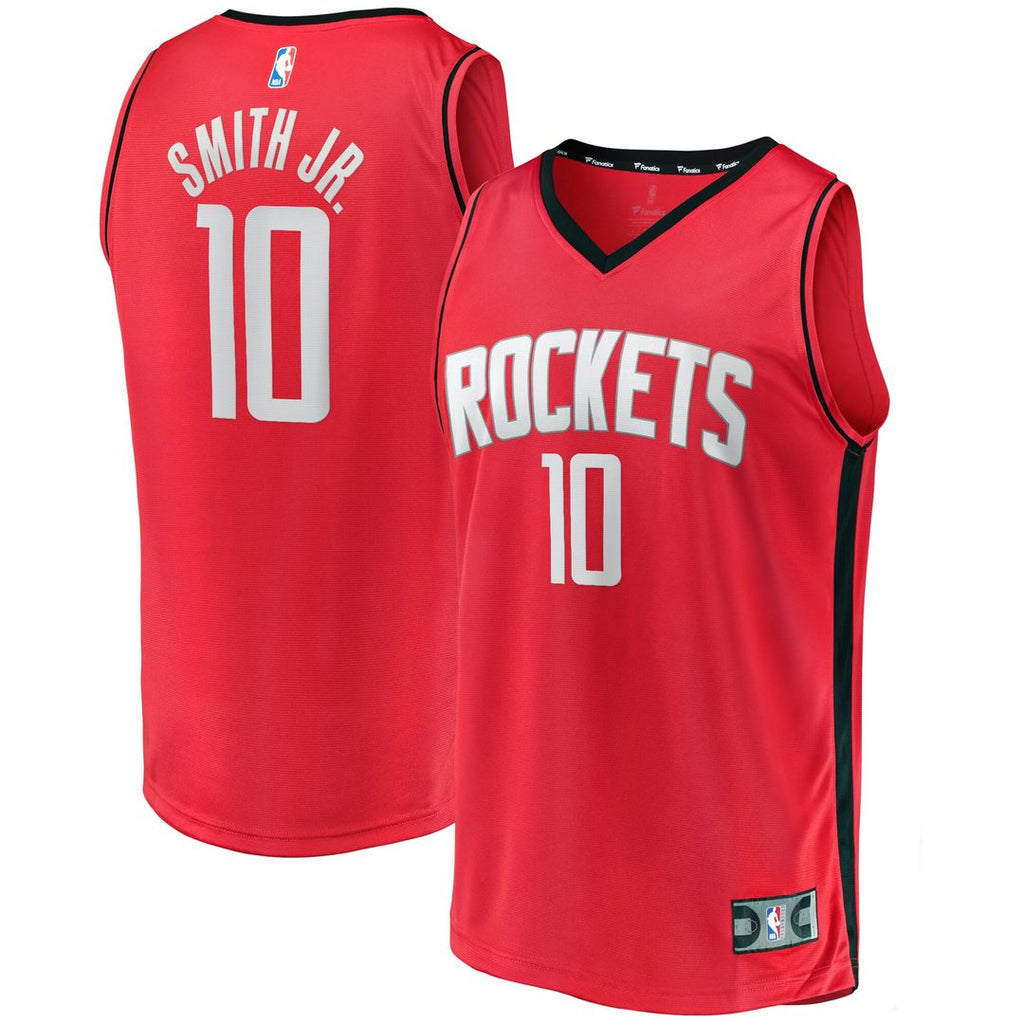 Houston Rockets Jabari Smith Jr. Fanatics Fast Break Replica Player Jersey - Icon Edition - Red