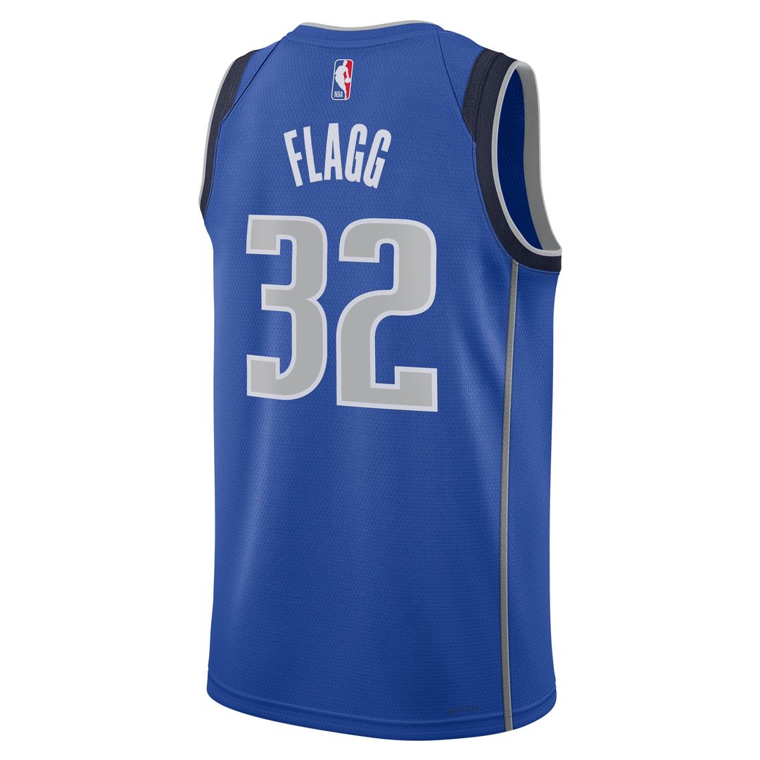 Dallas Mavericks Cooper Flagg Nike Unisex Nba Draft First Round Pick Swingman Jersey - Icon Edition - Blue