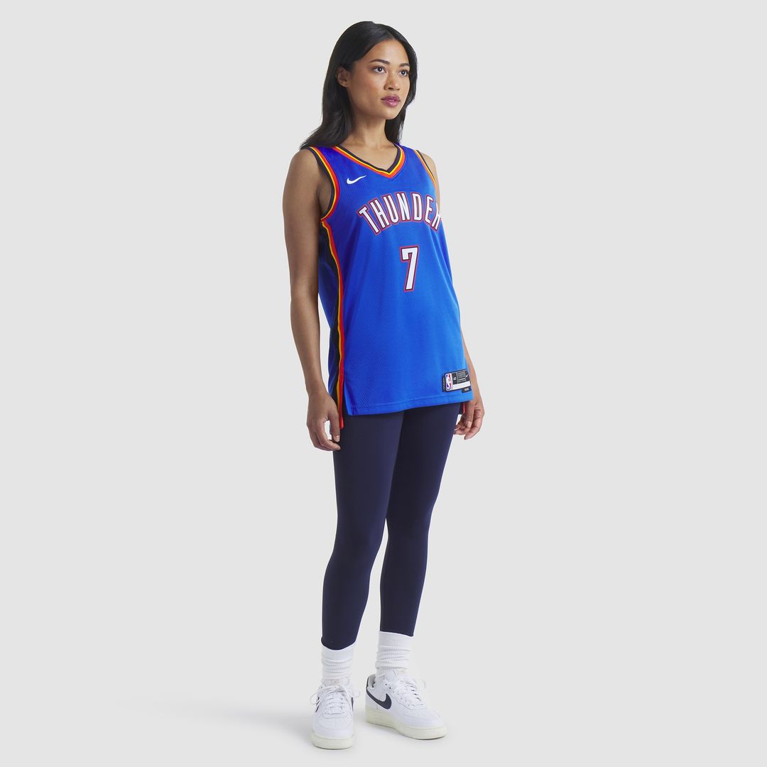 Oklahoma City Thunder Chet Holmgren Nike Unisex 2022 Nba Draft First Round Pick Player Swingman Jersey - Icon Edition - Blue