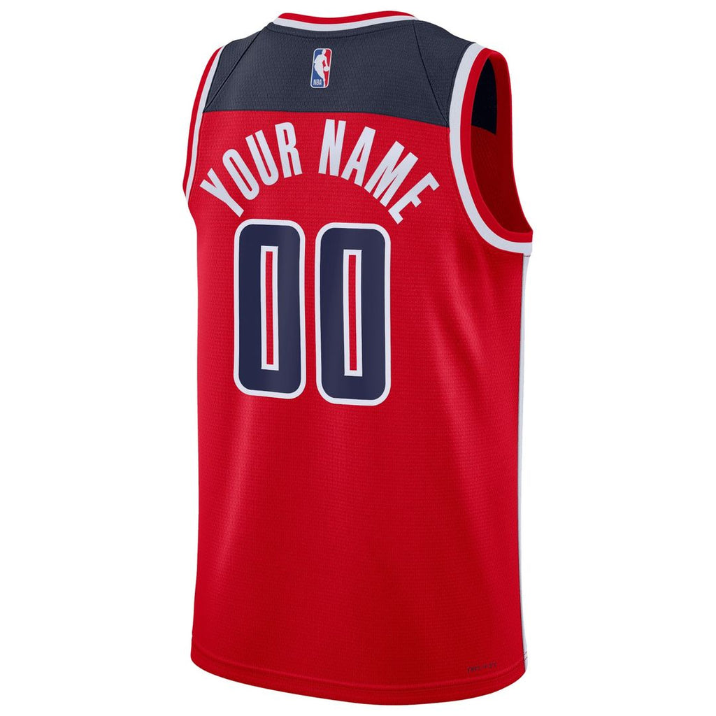Washington Wizards Nike Unisex Swingman Custom Jersey White - Association Edition