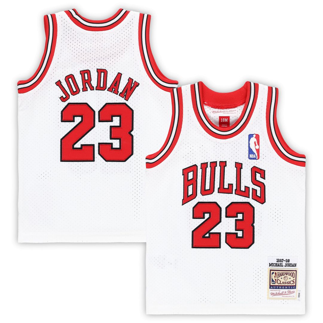 Chicago Bulls Michael Jordan Mitchell & Ness Infant 1985/86 Hardwood Classics Authentic Jersey - Red