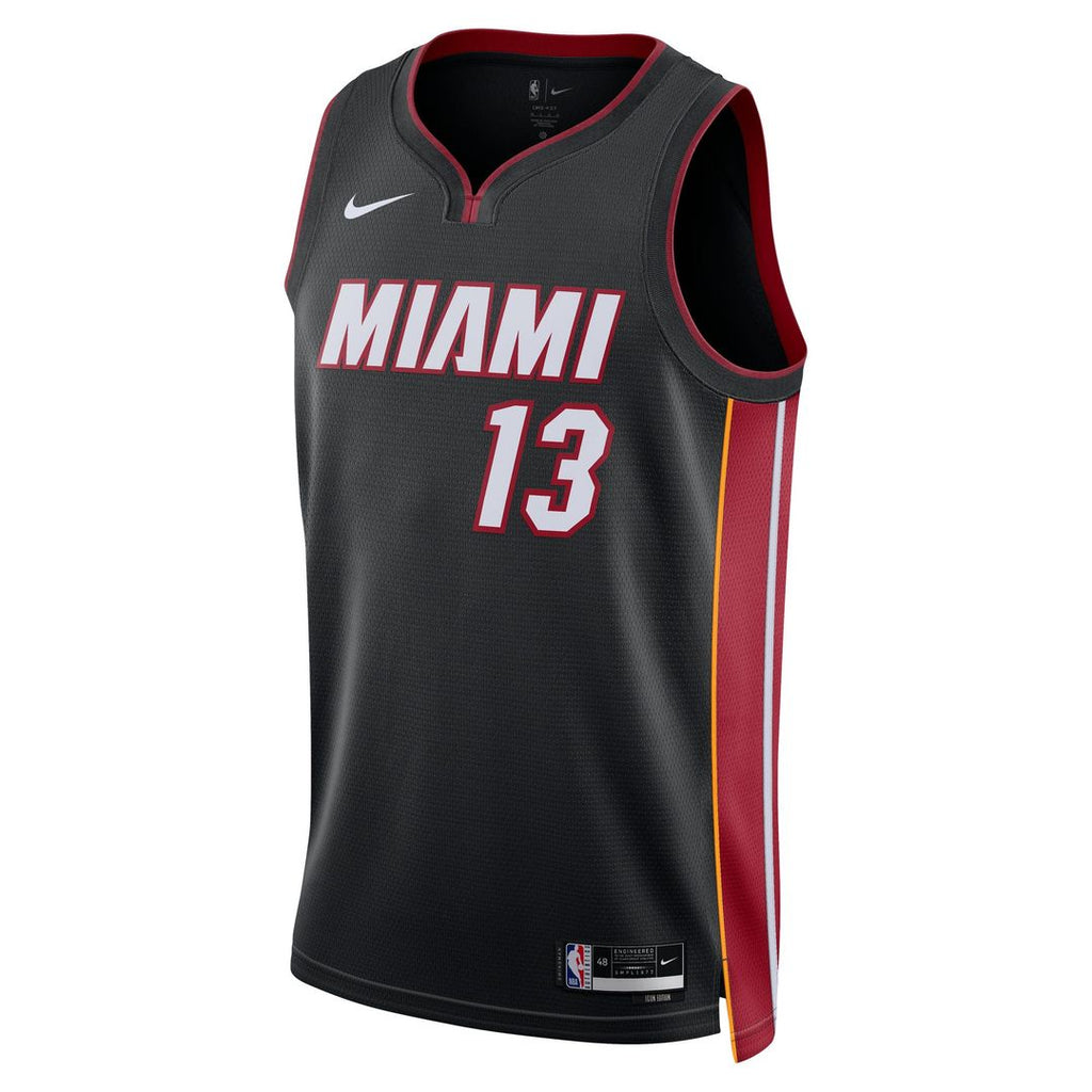 Miami Heat Bam Adebayo Nike Unisex Swingman Jersey - Icon Edition - Black