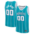 Charlotte Hornets Fanatics Fast Break Custom Jersey - Icon Edition - Teal