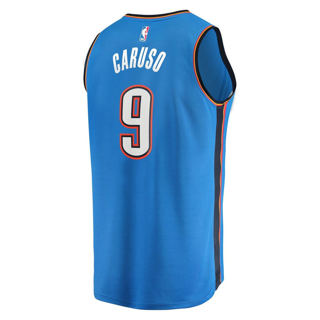 Oklahoma City Thunder Alex Caruso Fanatics Fast Break Replica Player Jersey - Icon Edition - Blue