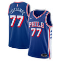 Philadelphia 76Ers V. J. Edgecombe Nike Unisex Nba Draft First Round Pick Swingman Jersey - Icon Edition - Royal