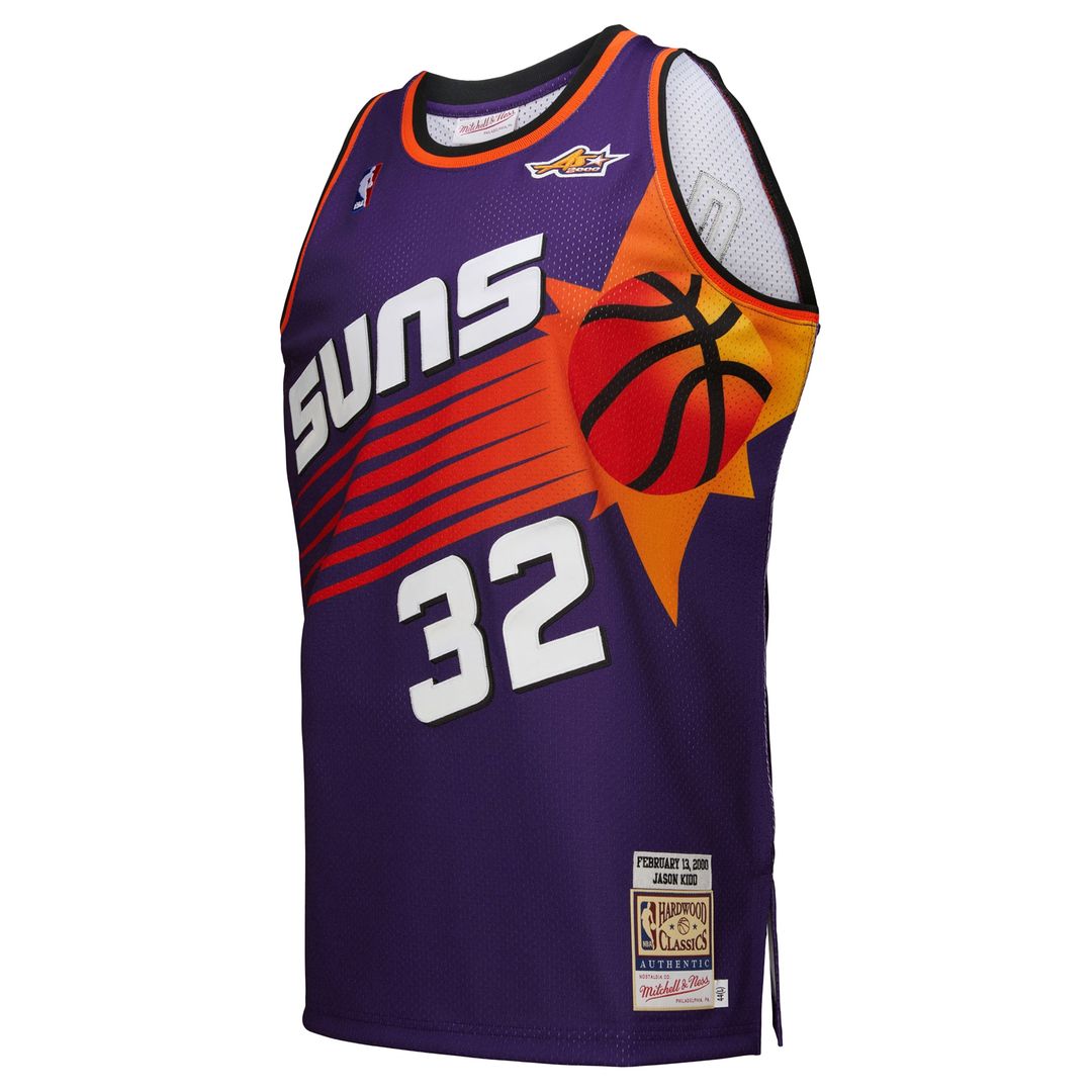Phoenix Suns Jason Kidd Mitchell & Ness 2000 Nba All - Star Game Authentic Jersey - Purple