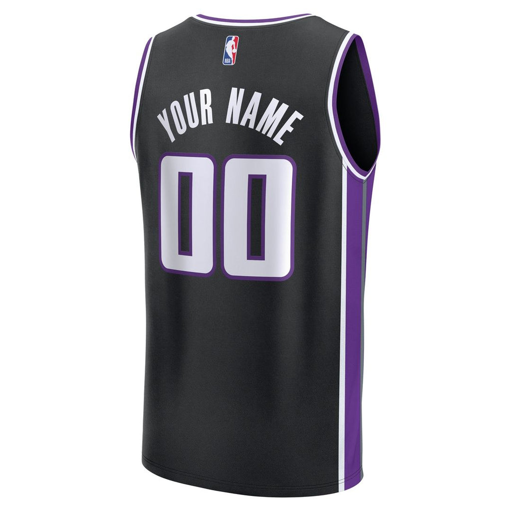 Sacramento Kings Fanatics Fast Break Custom Jersey - Statement Edition - Purple