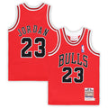 Chicago Bulls Michael Jordan Mitchell & Ness Toddler 1997/98 Hardwood Classics Authentic Jersey - Red