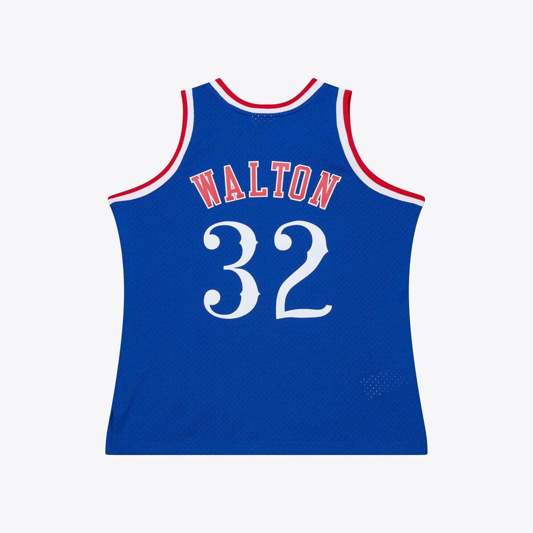 La Clippers Bill Walton Mitchell & Ness 1984 - 85 Swingman Jersey - Royal