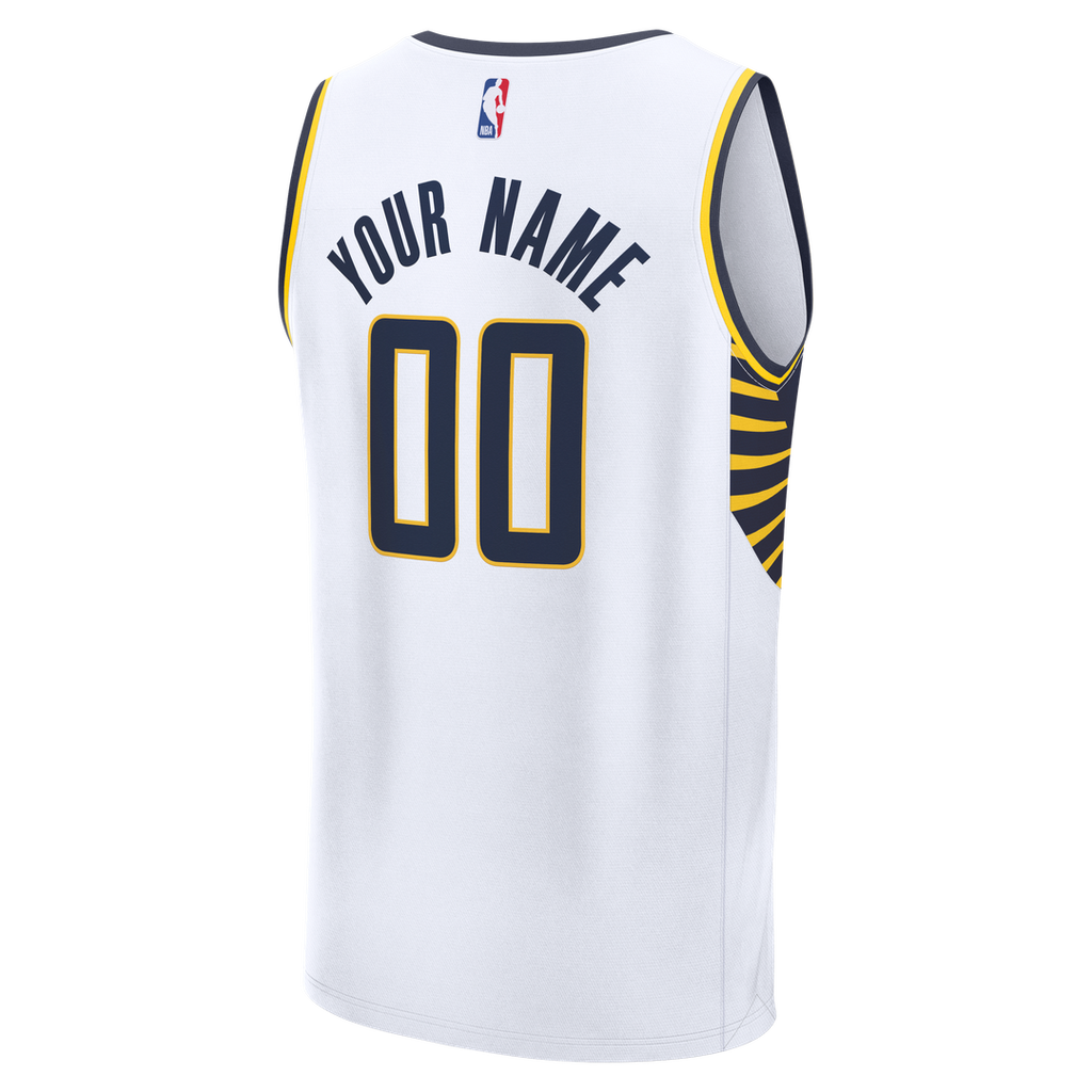 Indiana Pacers Fanatics Fast Break Custom Jersey - Icon Edition - White