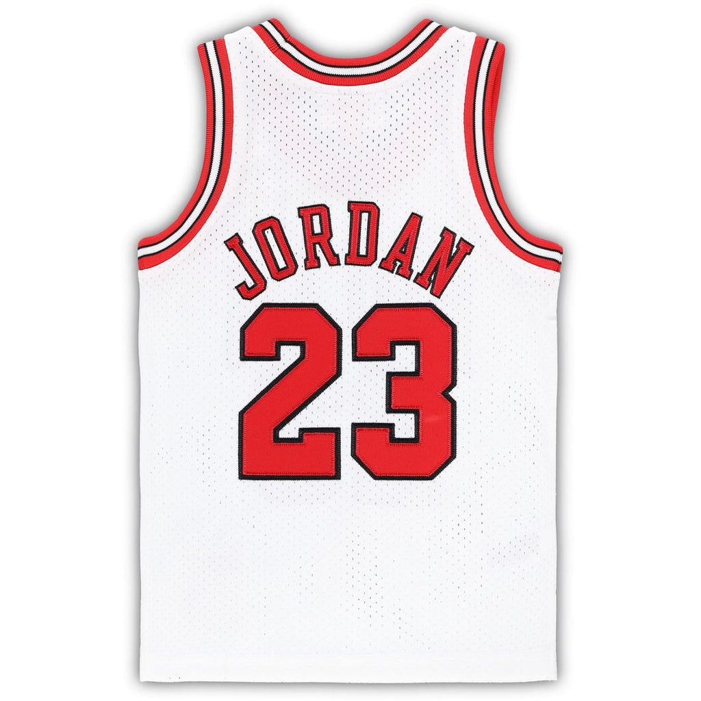 Chicago Bulls Michael Jordan Mitchell & Ness Toddler 1997/98 Hardwood Classics Authentic Jersey - White
