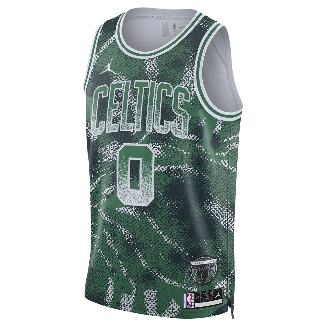 Boston Celtics Jayson Tatum Nike Unisex Select Series Swingman Player Jersey - Green