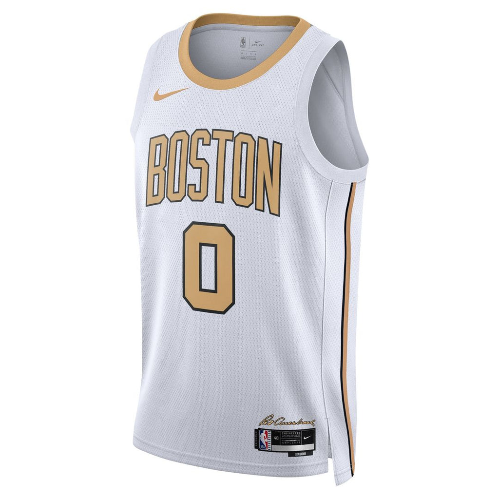 Boston Celtics Jayson Tatum Nike Unisex /26 Swingman Jersey - White - City Edition
