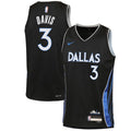 Dallas Mavericks Anthony Davis Nike Youth /26 City Edition Swingman Jersey - Black