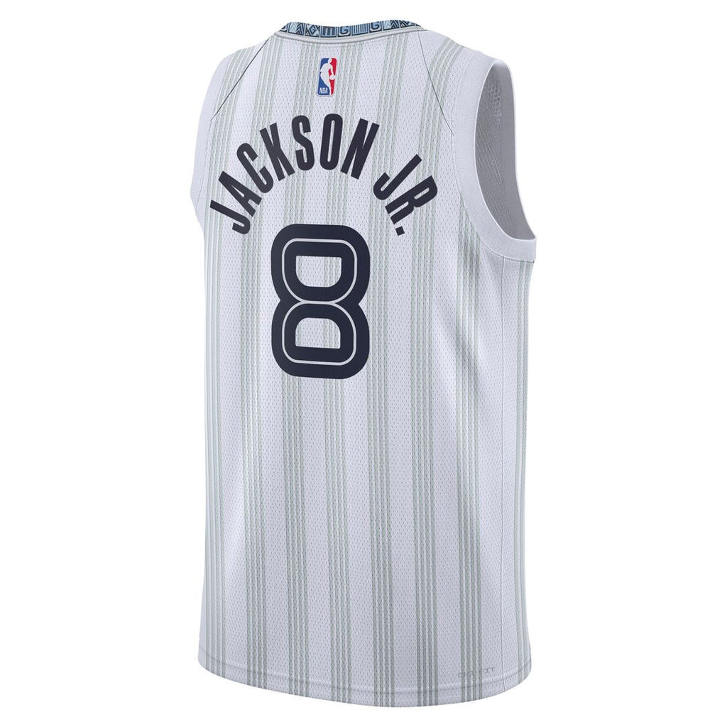 Memphis Grizzlies Jaren Jackson Jr. Nike Unisex /26 Swingman Jersey - White - City Edition
