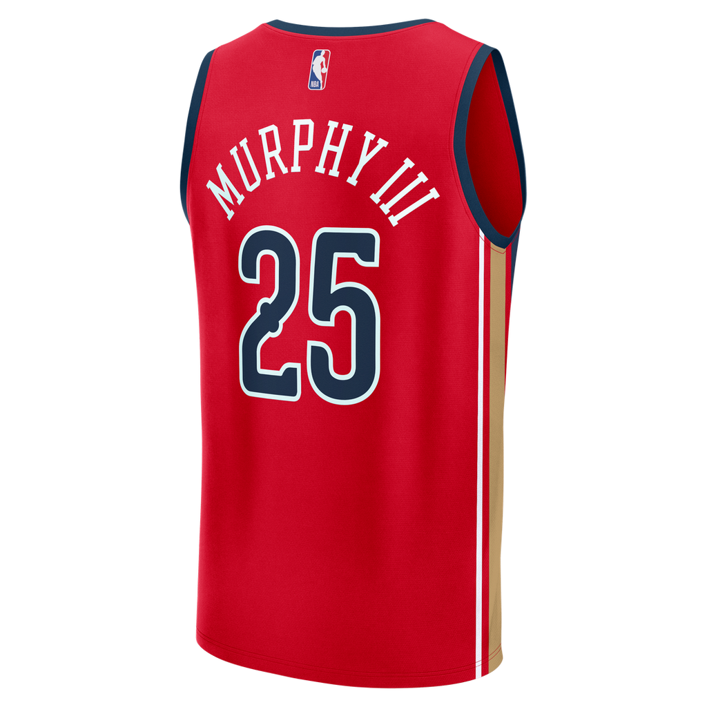 New Orleans Pelicans Trey Murphy Iii Fanatics Fast Break Replica Player Jersey - Statement Edition - Red