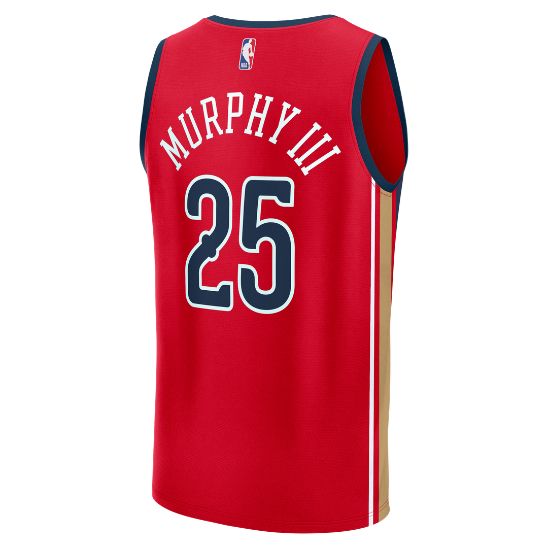 New Orleans Pelicans Trey Murphy Iii Fanatics Fast Break Replica Player Jersey - Statement Edition - Red