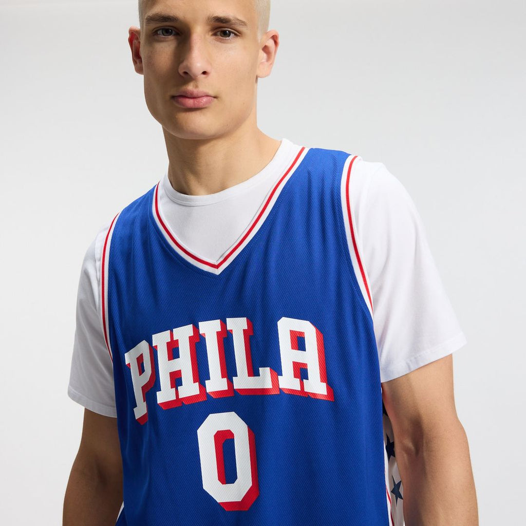 Philadelphia 76Ers Tyrese Maxey Fanatics Fast Break Replica Player Jersey - Icon Edition - Royal