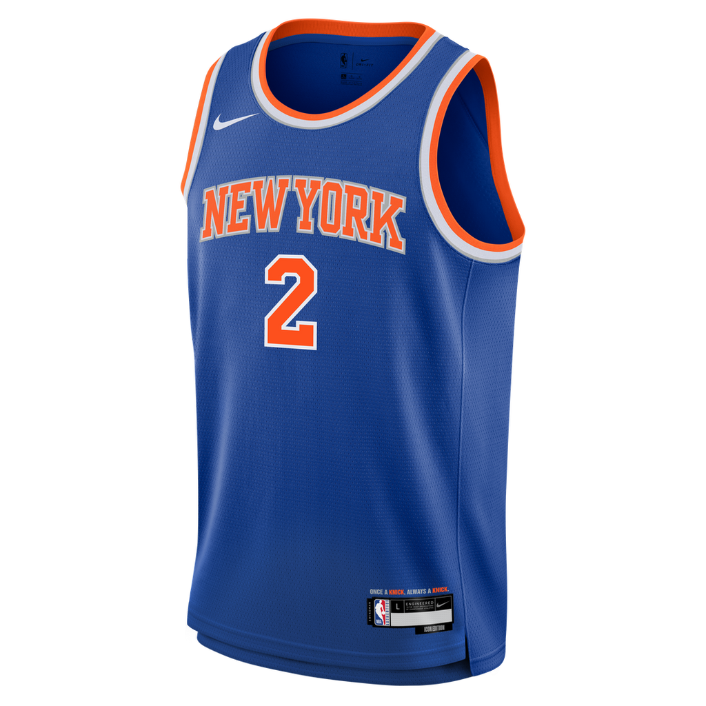 New York Knicks Miles Mcbride Nike Youth Swingman Jersey - Icon Edition - Blue