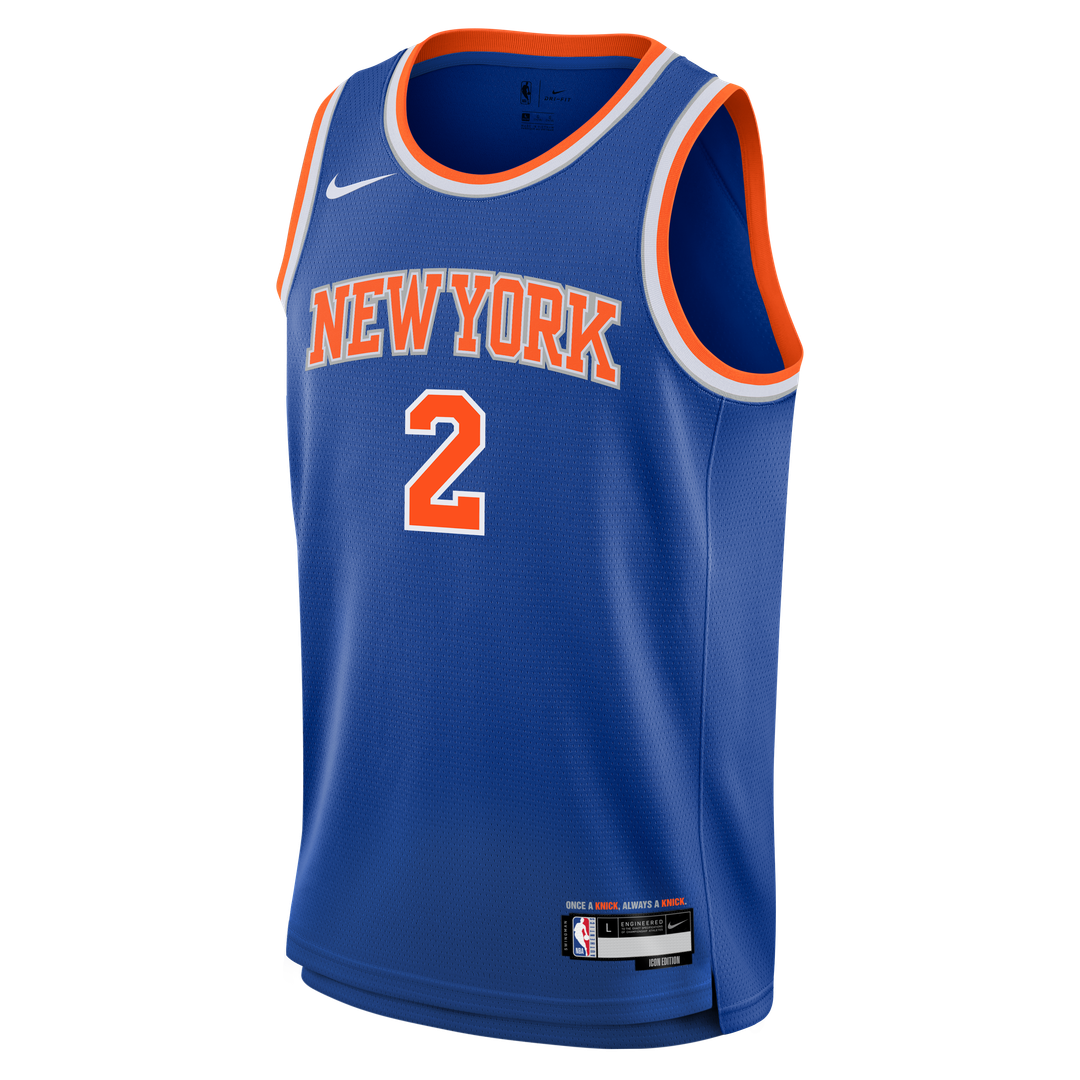 New York Knicks Miles Mcbride Nike Youth Swingman Jersey - Icon Edition - Blue