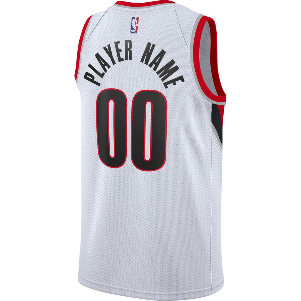 Portland Trail Blazers Nike 2020/21 Swingman Custom Jersey - Icon Edition - Black