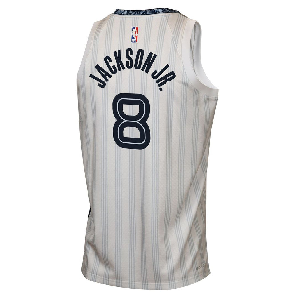 Memphis Grizzlies Jaren Jackson Jr. Nike Youth /26 City Edition Swingman Jersey - White