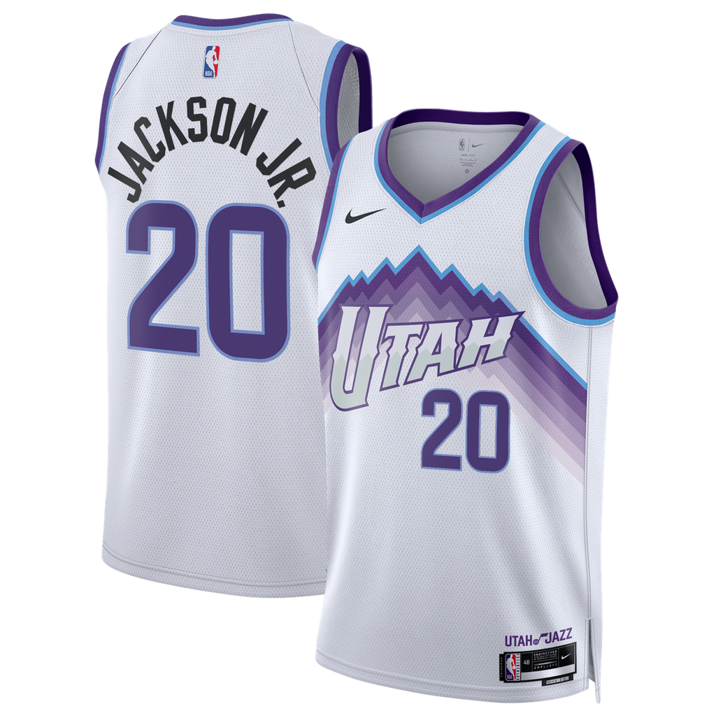 Utah Jazz Jaren Jackson Jr. Nike Unisex Swingman Jersey - Association Edition - White