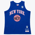 New York Knicks Mitchell & Ness X Blackpink Hardwood Classics Swingman Jersey - Blue - Limited Edition