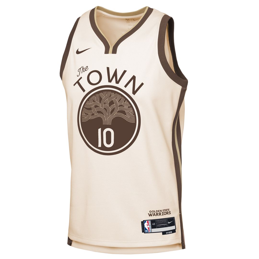 Golden State Warriors Jimmy Butler Iii Nike Youth /26 City Edition Swingman Jersey - Tan