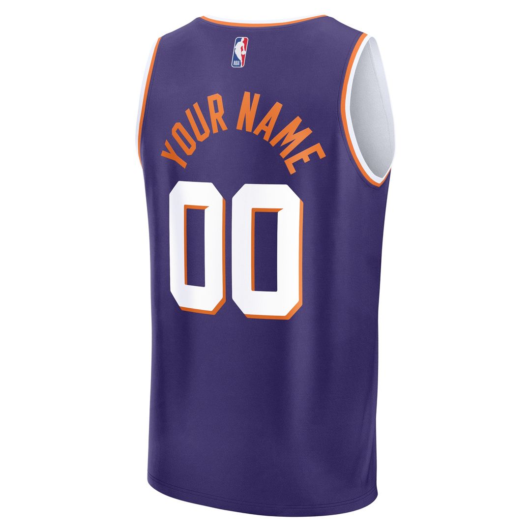 Phoenix Suns Fanatics Youth Fast Break Custom Replica Jersey - White - Association Edition