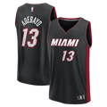 Miami Heat Bam Adebayo Fanatics Fast Break Replica Jersey - Black - Icon Edition
