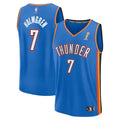 Oklahoma City Thunder Chet Holmgren Fanatics Youth Nba Finals Champions Fast Break Replica Player Jersey - Blue - Icon Edition