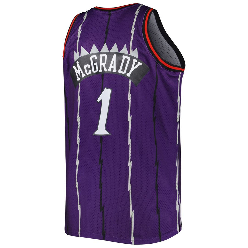 Toronto Raptors Tracy Mcgrady Mitchell & Ness Big & Tall Hardwood Classics 1998/99 Swingman Jersey - Purple