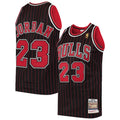 Chicago Bulls Michael Jordan Mitchell & Ness 1996/97 Hardwood Classics Authentic Jersey - Black