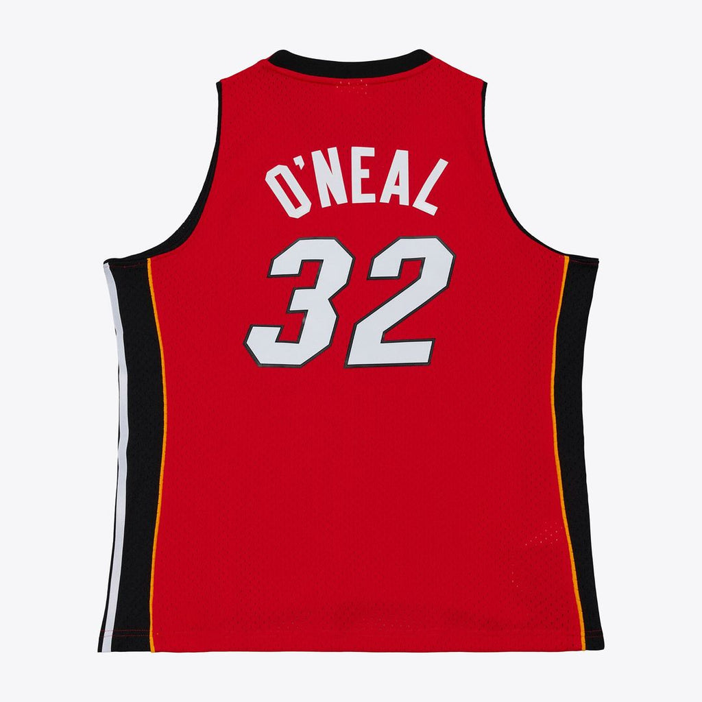 Miami Heat Shaquille O'Neal Mitchell & Ness 2007/08 Hardwood Classics Swingman Jersey - White