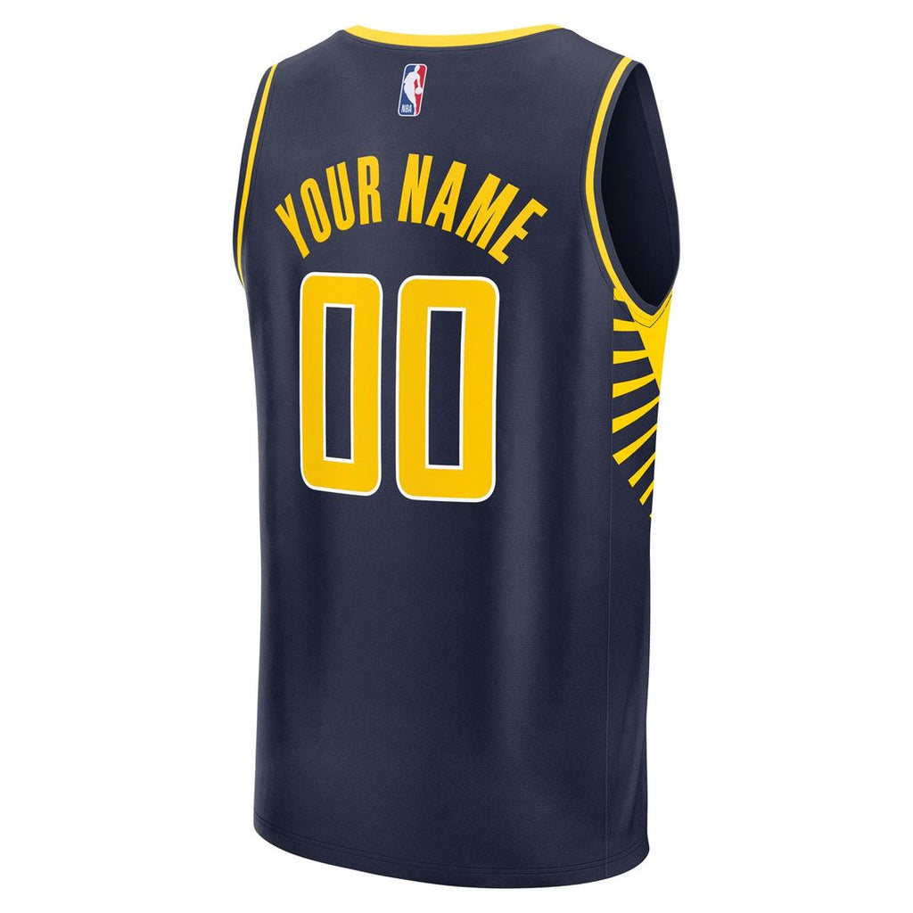 Indiana Pacers Fanatics Fast Break Custom Jersey - Icon Edition - White