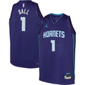 Charlotte Hornets Lamelo Ball Jordan Brand Youth Swingman Jersey - Statement Edition - Purple