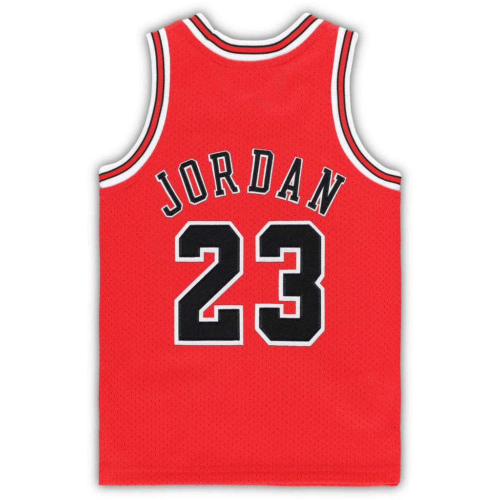 Chicago Bulls Michael Jordan Mitchell & Ness Toddler 1997/98 Hardwood Classics Authentic Jersey - White