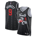 Toronto Raptors Rj Barrett Nike Unisex /26 Swingman Jersey - Black - City Edition