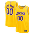 Los Angeles Lakers Fanatics Youth Fast Break Custom Jersey - Icon Edition - Gold