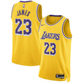 Los Angeles Lakers Lebron James Nike Unisex Swingman Jersey - Icon Edition - Gold