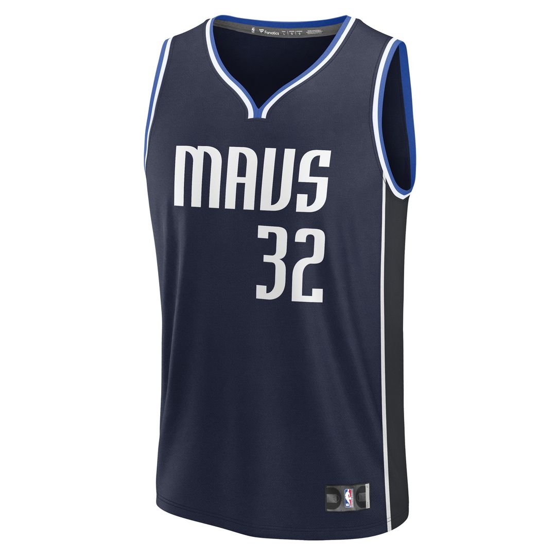Dallas Mavericks Cooper Flagg Fanatics Nba Draft First Round Pick Fast Break Replica Jersey - Statement Edition - Navy