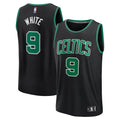 Boston Celtics Derrick White Fanatics Fast Break Replica Player Jersey - Statement Edition - Black