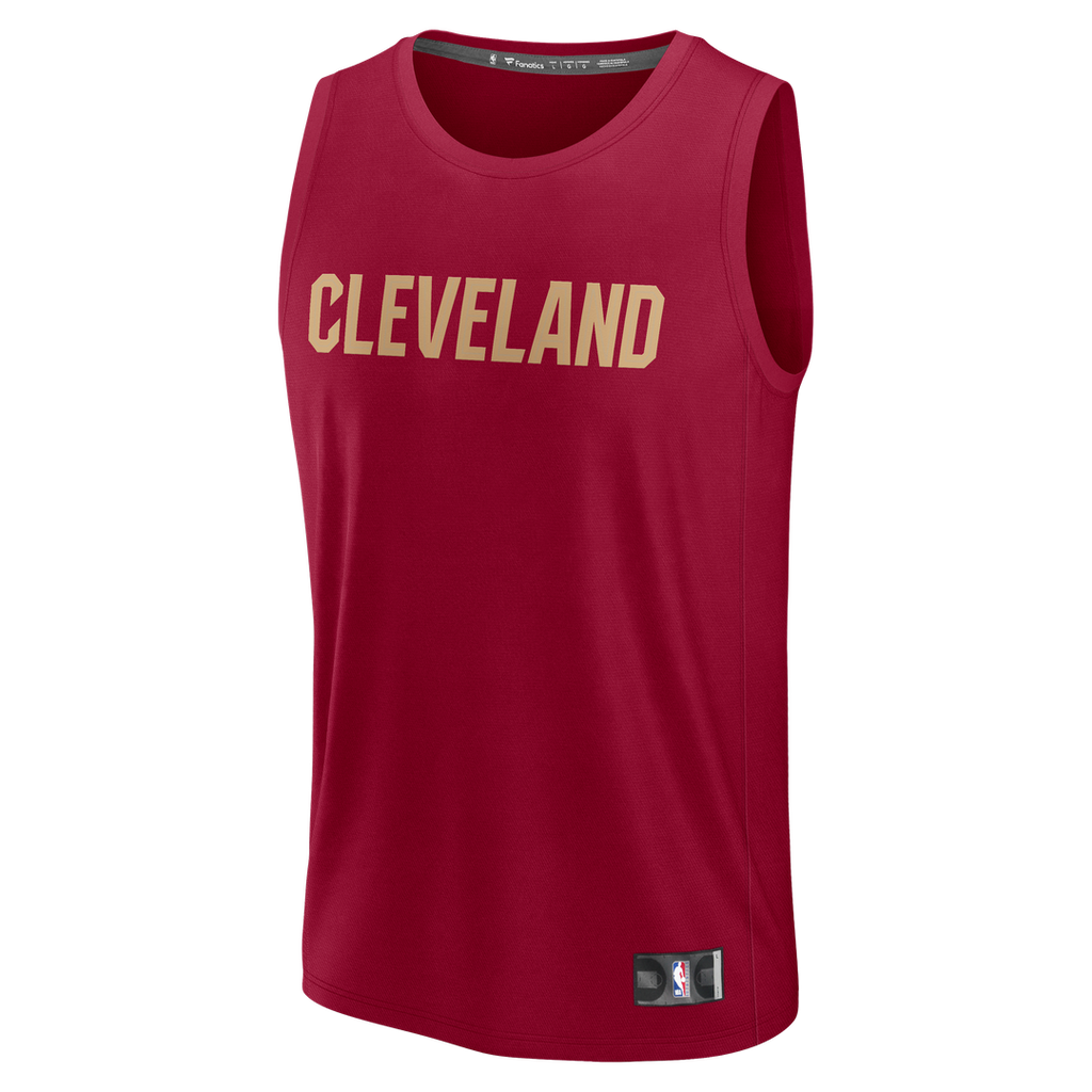 Cleveland Cavaliers James Harden Fanatics Fast Break Replica Jersey - Icon Edition - Wine