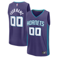 Charlotte Hornets Fanatics Fast Break Custom Jersey - Icon Edition - Purple